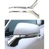 For Toyota Highlander 2020 2021 2022 2023 2024 2025 Side Rear View Mirror Trims, Sporty Chrome Exterior Rearview Mirror Molding Covers for