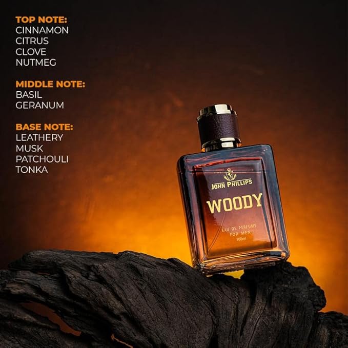 Woody Occasional Outing Eau De Francouzský Parfém Pro Muže - 100 ml