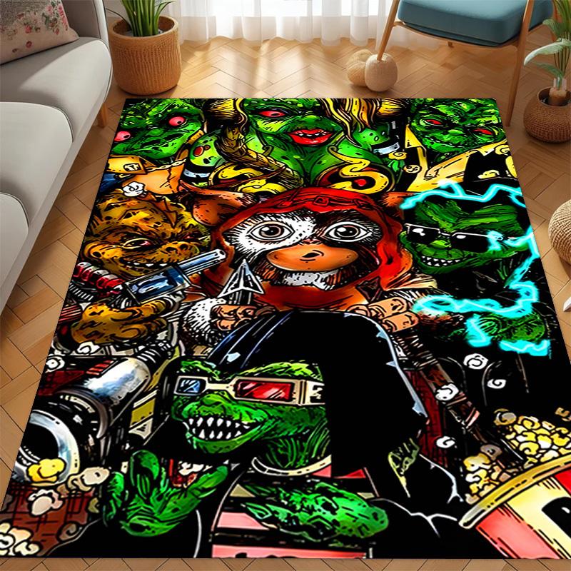 Gremlins Festive Chaos carpet Suitable for all seasons Living room and bedroom mats Dormitory decoration Bathroom mat Christmas gifts