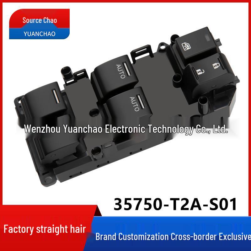 Power Window Switch for Honda Accord/Odyssey (35750-T2A-S01) - Right-Hand Drive