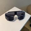 Men Oversized Fashion Outdoor Sports Sunglasses Durable AC Lens, PC Frame, Graduated Lens, Unisex, Sports Eyeglasses