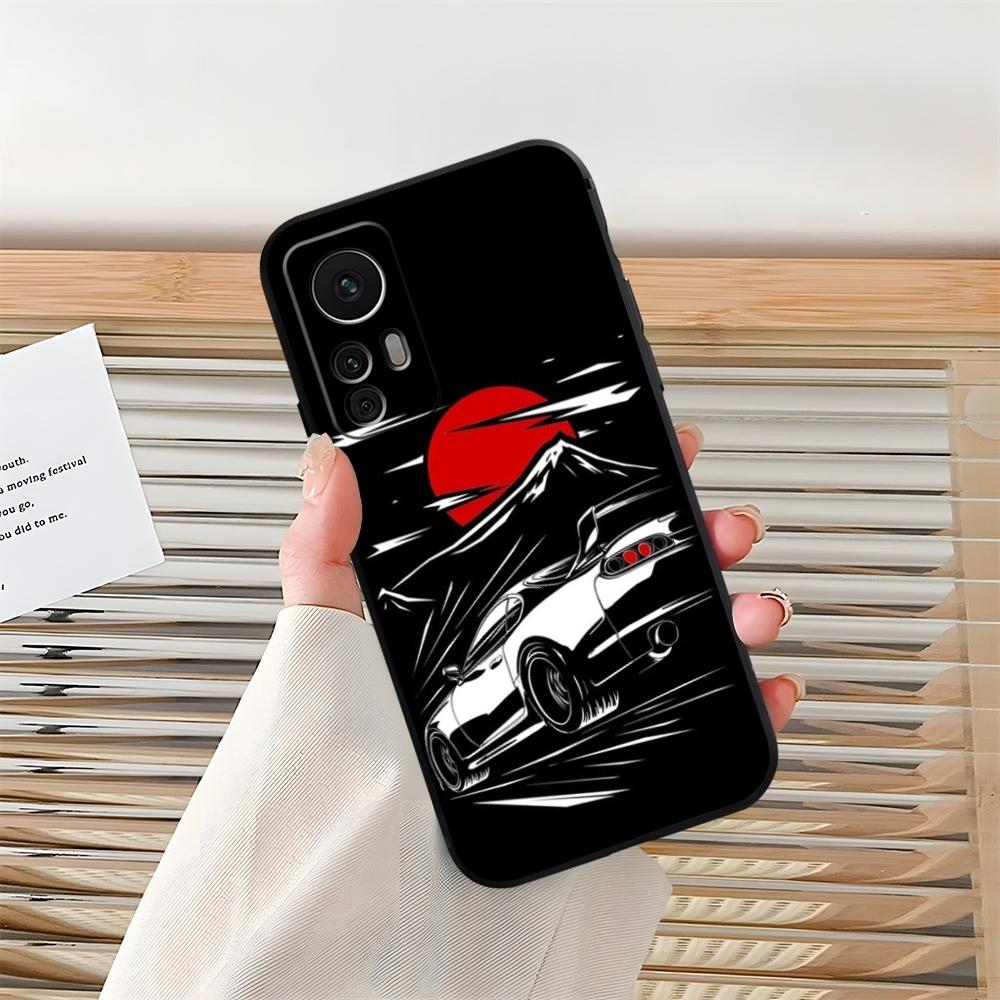 Japan JDM Sports Cars Male Men Phone Case For Xiaomi 15 13 14 10 12 11 Pro POCO F6 X6 X3 F5 X5 Pro Lite Ultra Shell Coque