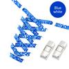 Elastic Laces Press Lock No Tie Shoelaces Without Ties AF1/AJ Cashew Flower Sports Kids Adult 8MM Thick Tennis Colorful Shoelace