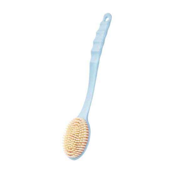 Manual Long Handle SPA Bath Exfoliating Brush Body Shower Back Massage Scrubber