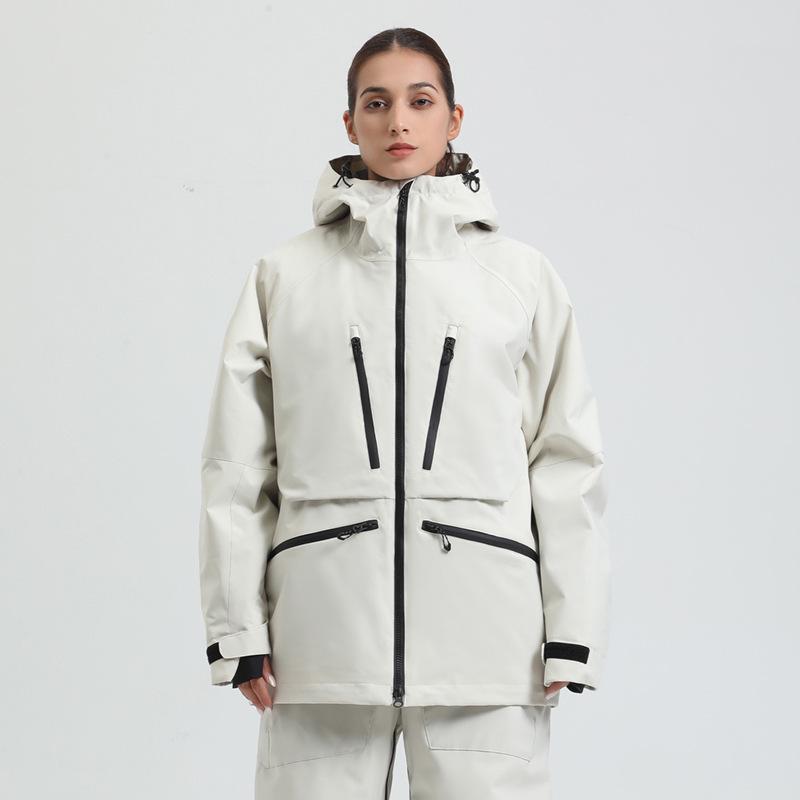 Men's and Women's Winter Ski Suit: Warm, Breathable, Waterproof, and Windproof for Outdoor Snowboarding and Sports.