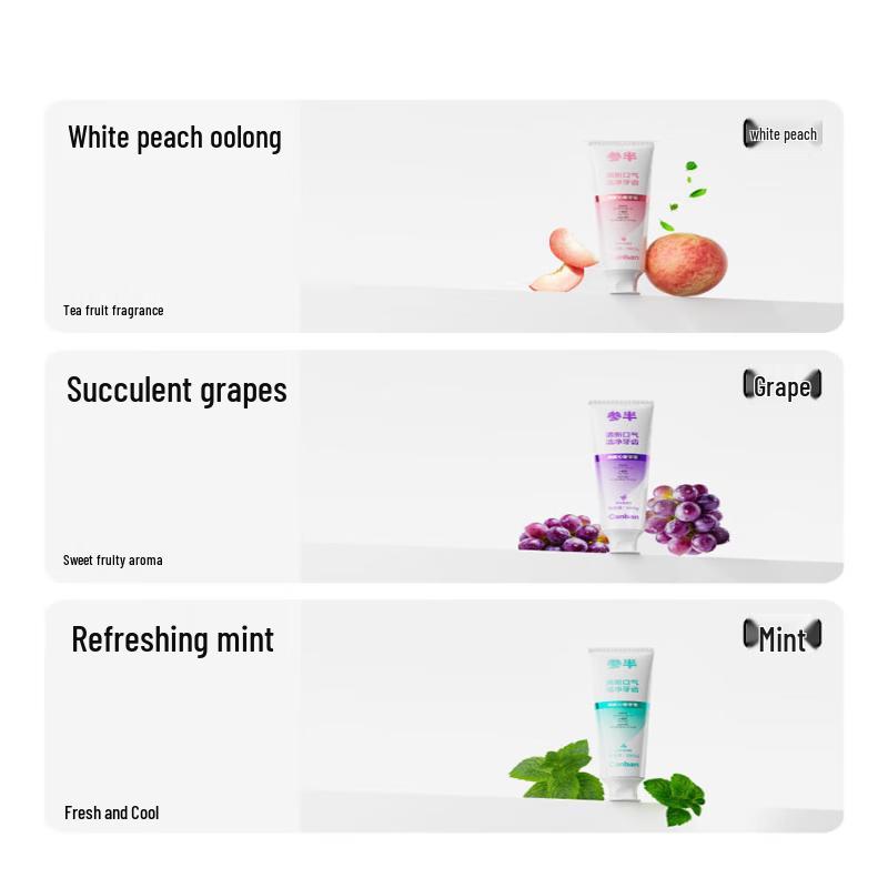 Canban Enzyme Whitening Fresh Breath Toothpaste Set