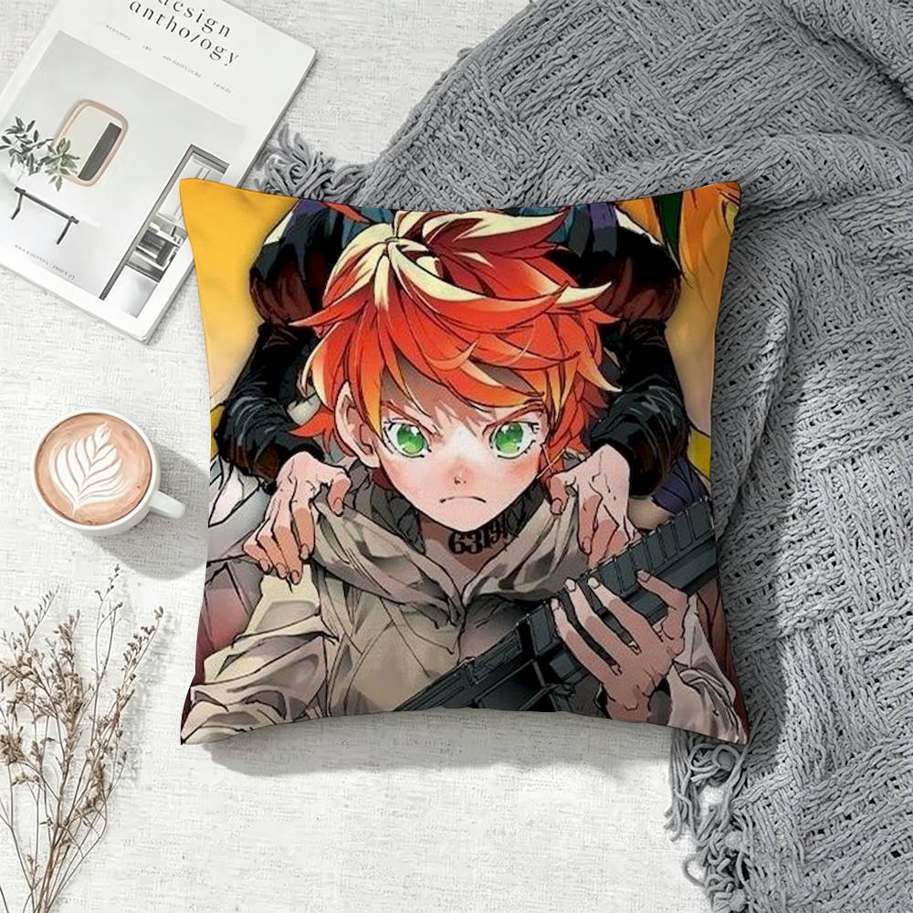 The PromisedS NeverlandS Double-Sided Printed Cushion Cover Bedroom Bedside Sofa Pillow Case
