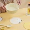 Cute Cartoon Sheep Cup Coaster Silicone Cup Mat Pad Mug Holder Mat Coffee Drinks Table Placemats Heat-resistant Cup Coasters