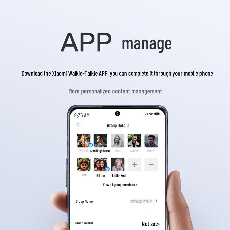 Xiaomi 4G Network Walkie-Talkie with Beehive Bluetooth Headset 1s (CN version)
