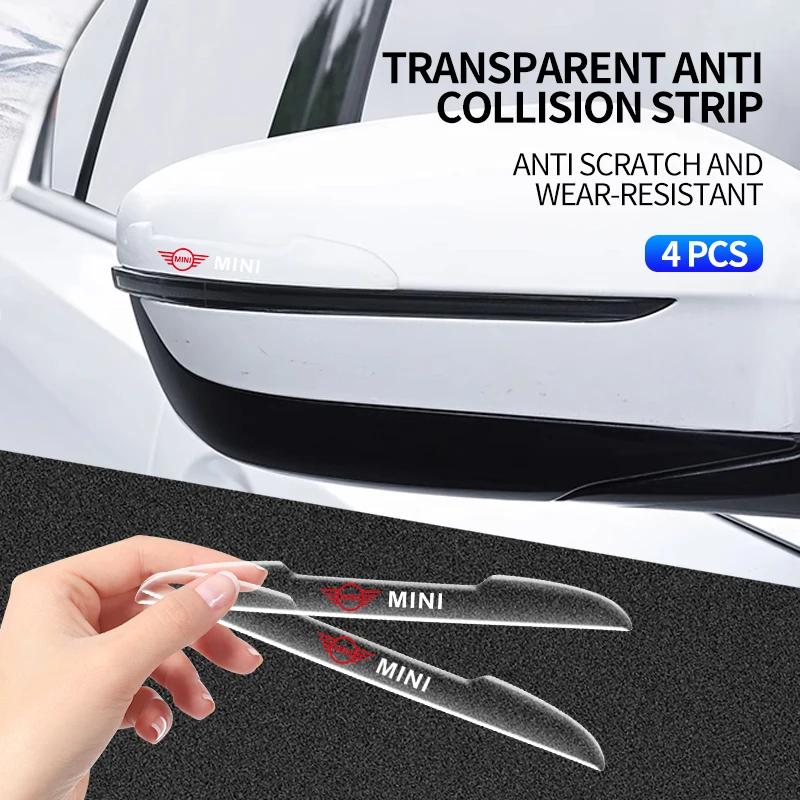 Side Edge Protection Guards Rear View Mirror Cover Protection Strip For MINI Cooper JCW WORKS R55 R56 F55 F56 R57 R58 R59 R60 Ksgbw33