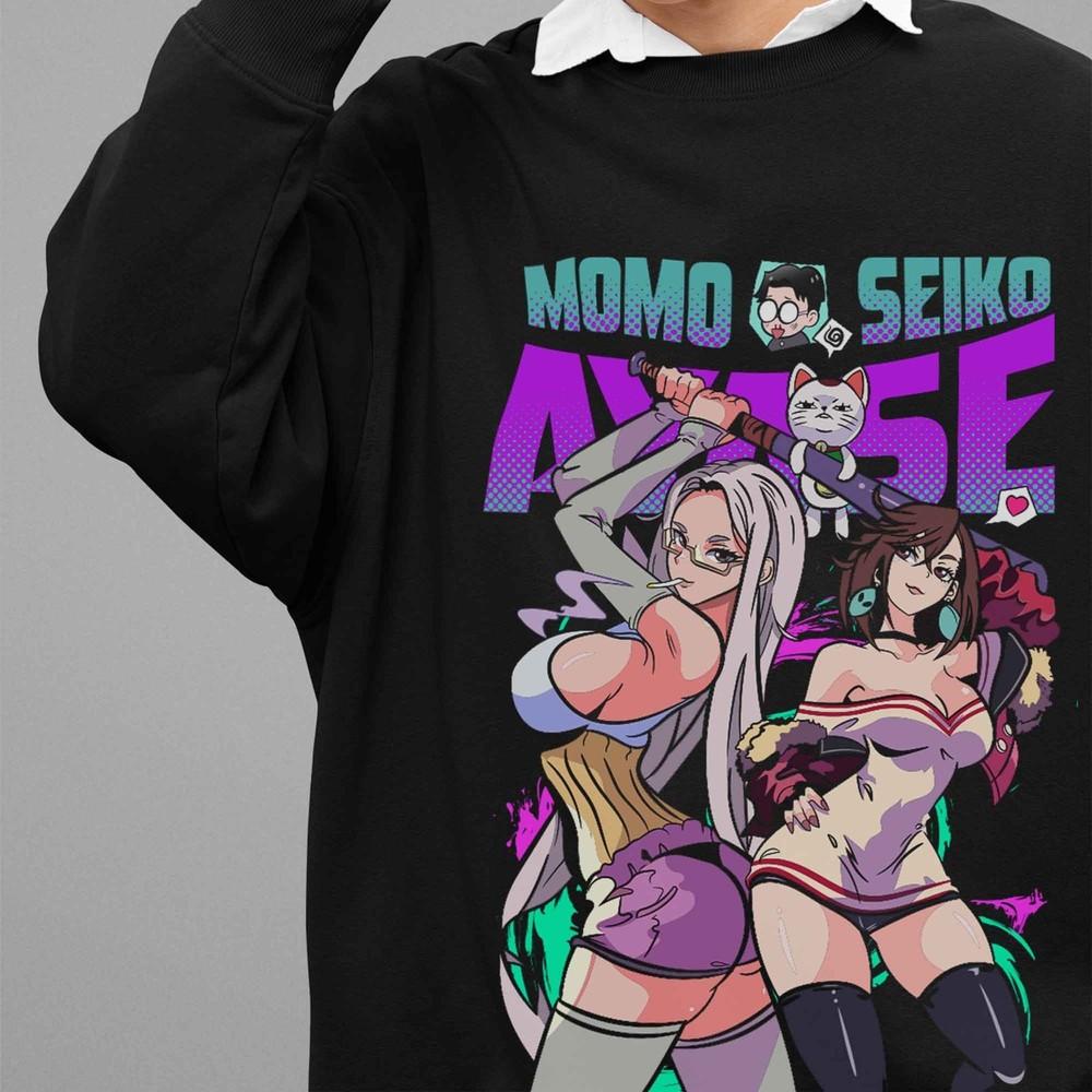 

Dandadan Sweatshirt Okarun Sweater Momo Seiko Ayase Pullover Aira Turbo Granny XL