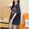 Plus Size Women's Summer Short Sleeve Design Top