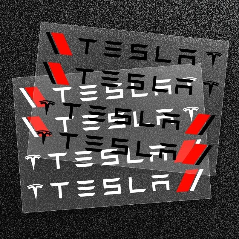 Aufkleber 2025 Neuer Tesla 4 x Auto Styling Auto Türgriff Aufkleber Design Aufkleber Vinyl Aufkleber Für Tesla 3 X S Y Auto Zubehör