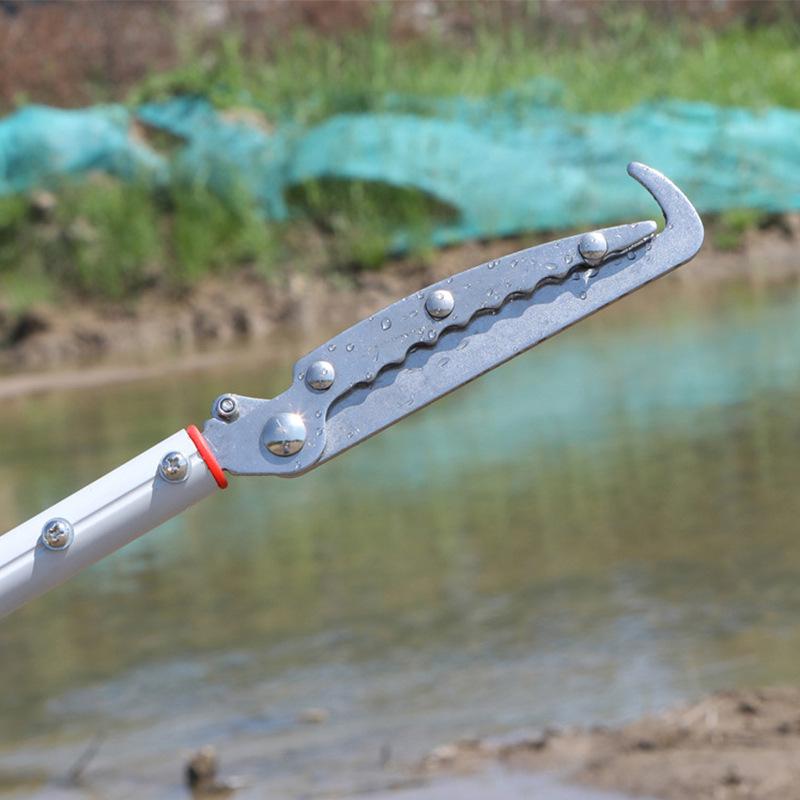 Aluminum Alloy Extended Crab & Loach Pliers - Outdoor Snake Control Tool