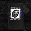 Vtg Cows Band Daddy Has A Tail Cotton Black Full Size T Shirt