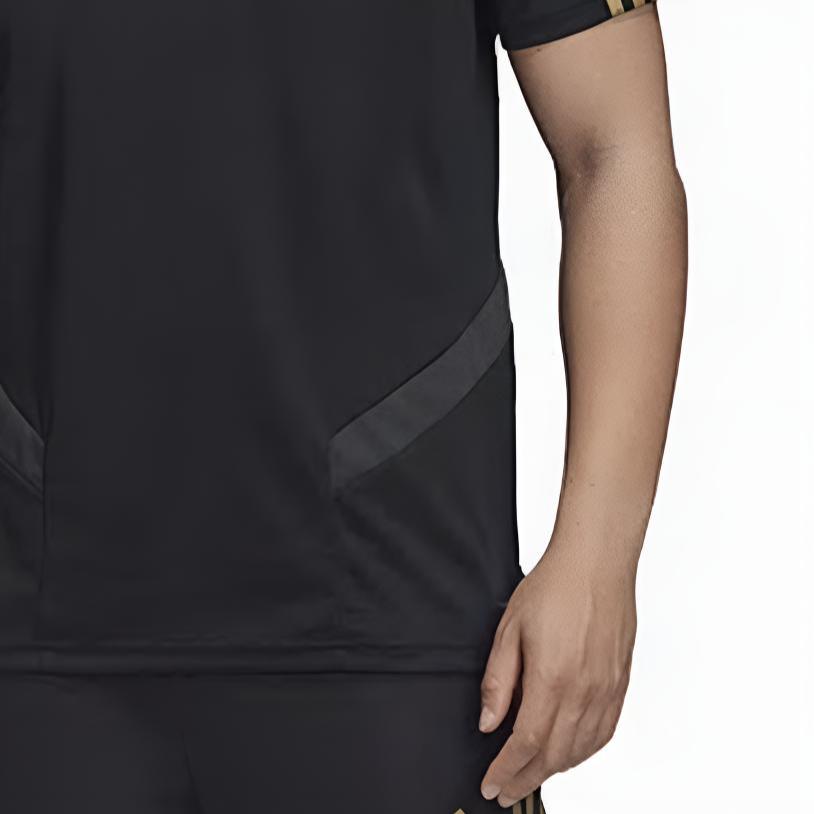 adidas Real Madrid Training Short Sleeve T-Shirt Unisex Tops Black DX7848