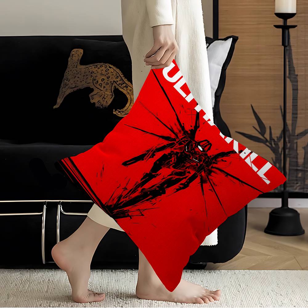 STEAM GAME UULTRAKILL Pillow Cover for Bedroom Room and Living Room Sofa Decorative Cushion Cover