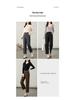 Lyocell Wool Women's High-Waist Slimming Black Harem Pants - Autumn 2025 Collection