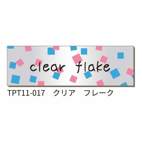 Kingjim "Tepla" Lite Film Tape Clear Flake TPT11-017