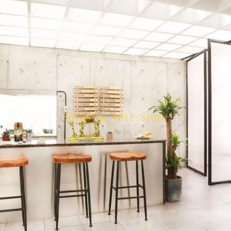 KX4B Ark Of The Covenant Replicas Statue Gold Plated With Ark Content Aaron Rod Decorative Sculptures For Home