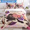 Stained Glass Gothic Romance 3pcs K-pop Music Group Bedding set,Ideal for Bedroom, Dormitory,Including Duvet Cover And 2pcs Pillowcases,Fan Gifts