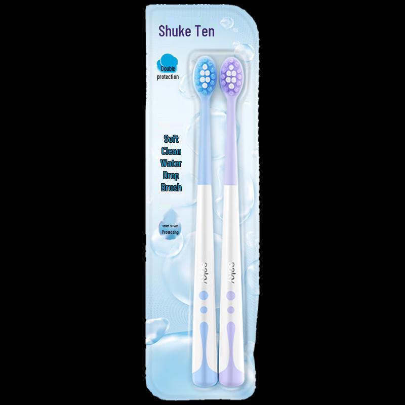 

Shuke Small Head Soft Bristle Toothbrush (2-Pack)