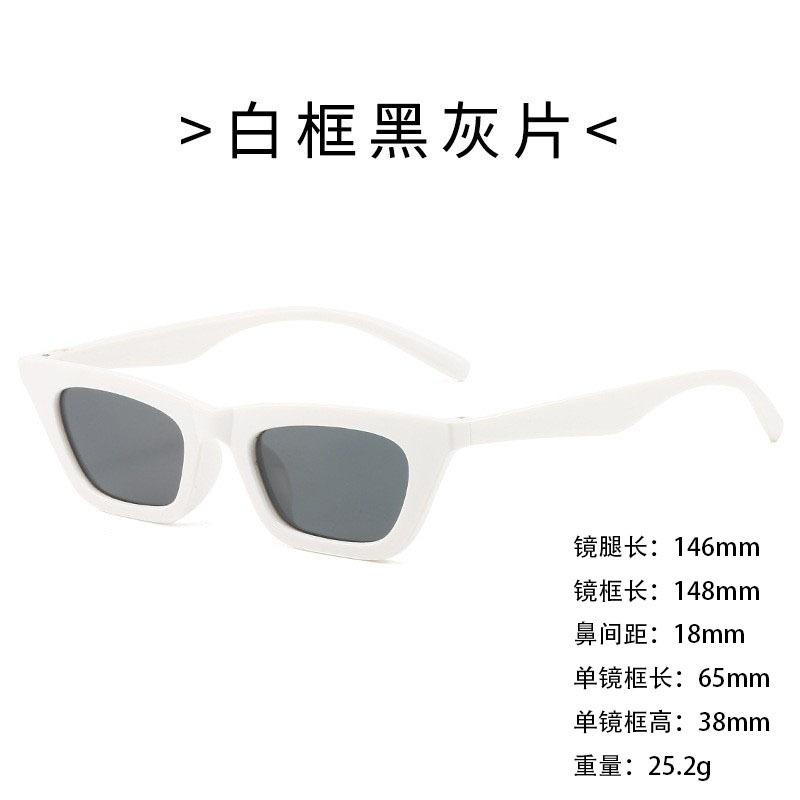 Foreign Trade Retro Triangular Small Frame Cat Eye Sunglasses Sunglasses Shading Women'S Sunglasses