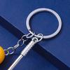 Keychain Pendant Simulated Golf Pendant Gym Keyring Sports Style Golf Club Key Holder Fitness Bag Accessories
