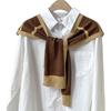 Graceful Scarf Shawl For Women Winter False Collar Scarfs for Women Wrap for Women Shawl Collar Scarf Knitted