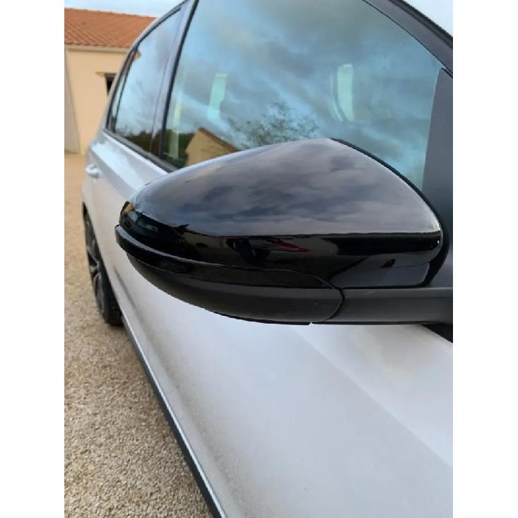 Side Wing Mirror Cap Frame Glass Bottom for Skoda SuperB III 3V3 3V5 2016  Auto Replace Cover Housing White Black Trim