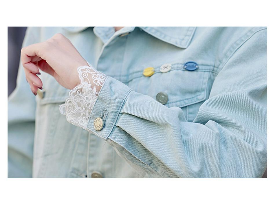 Spring 2025 Women's Versatile Short Denim Jacket: HJ2525