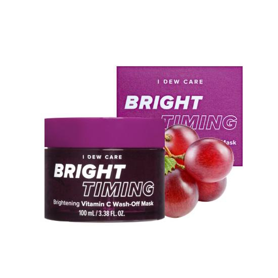 

I DEW CARE Bright Timing Осветляющая смываемая маска с витамином С 100 мл