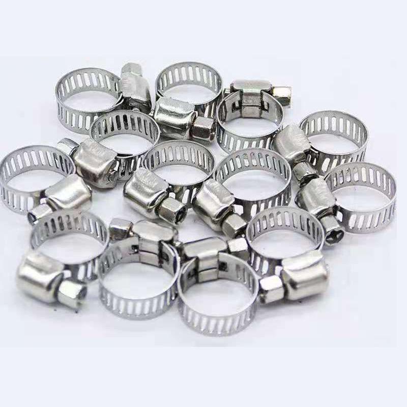 Stainless Steel Hose & Pipe Clamps for Oil, Water, and Gas Pipes
