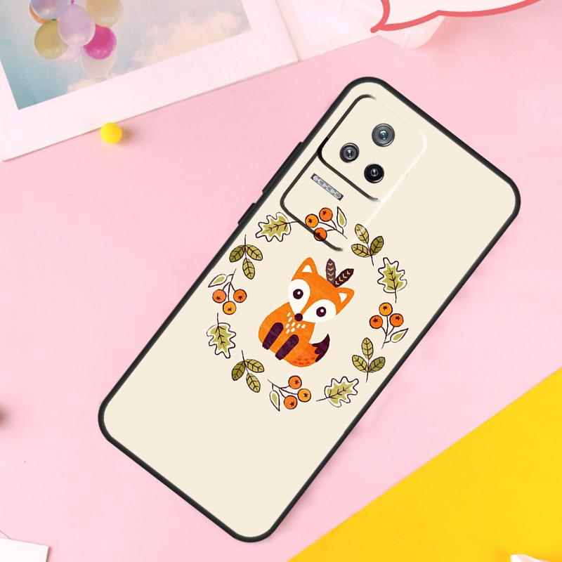 Fox Animal Pattern Case For Xiaomi 14 Ultra 13 11T 12T 13T Pro 12 Lite POCO X6 Pro M6 X3 X4 X5 M5s F3 F5 Cover