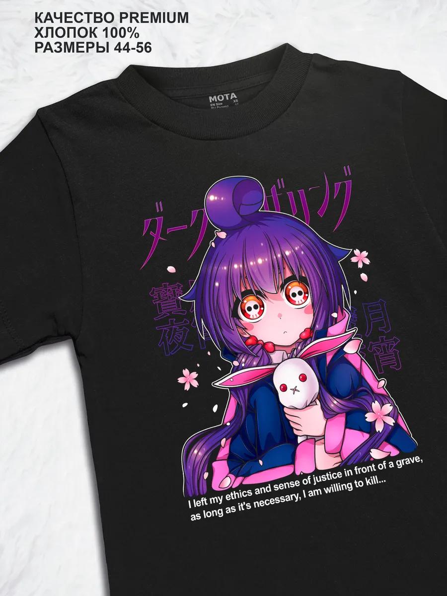 T-shirt with doberman print on back L