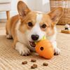Fun Pet Treats Feeder Toy with Carrot Shape Plastic Slow Feeder Food Dispenser For Dog And Cats Mental Stimulation