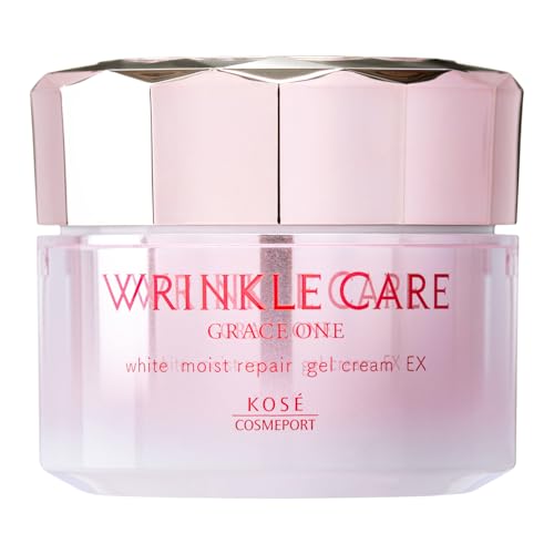 Grace One Faltenpflege Weiß Feuchtigkeitsspendend Reparatur Anti-Falten Aufhellend Gel-Creme EX 100g KOSE