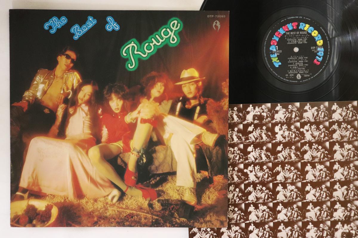 

LP Record ROUGE - Best Of Rouge DTP72093 DOUGHNUT 1975 Japan Japanese Pop/Rock Used