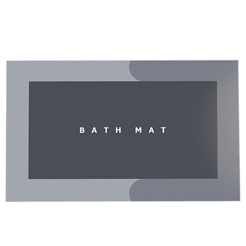 Water Absorbent Non-Slip Mat Shower Room Bathroom Rugs Mats