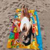 Cute Cartoon Super Zings Microfiber Blanket Quick Drying Beach Towels Oversized Printing Super Absorbent Pool Towel Blanket