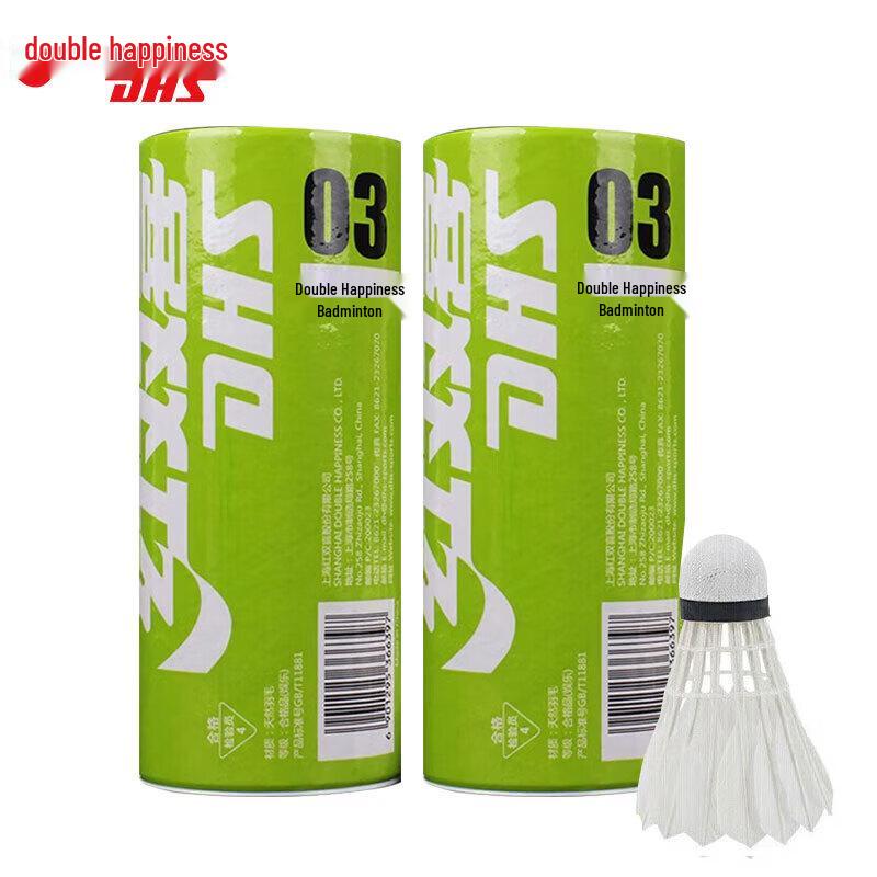 DHS Training Badminton Shuttlecocks (6-Pack)