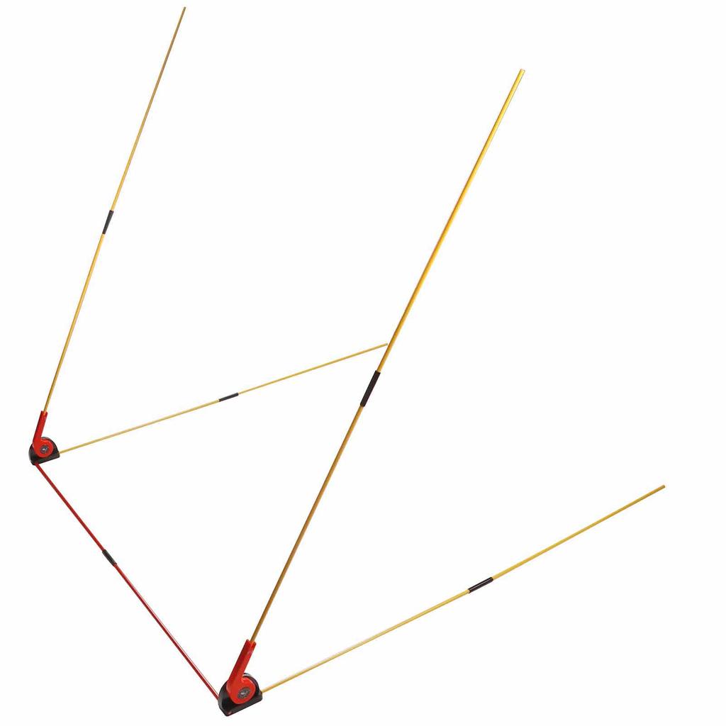 Foldable Golf Swing Corrector Adjustable Angle Durable Golf Swing Training Equipment