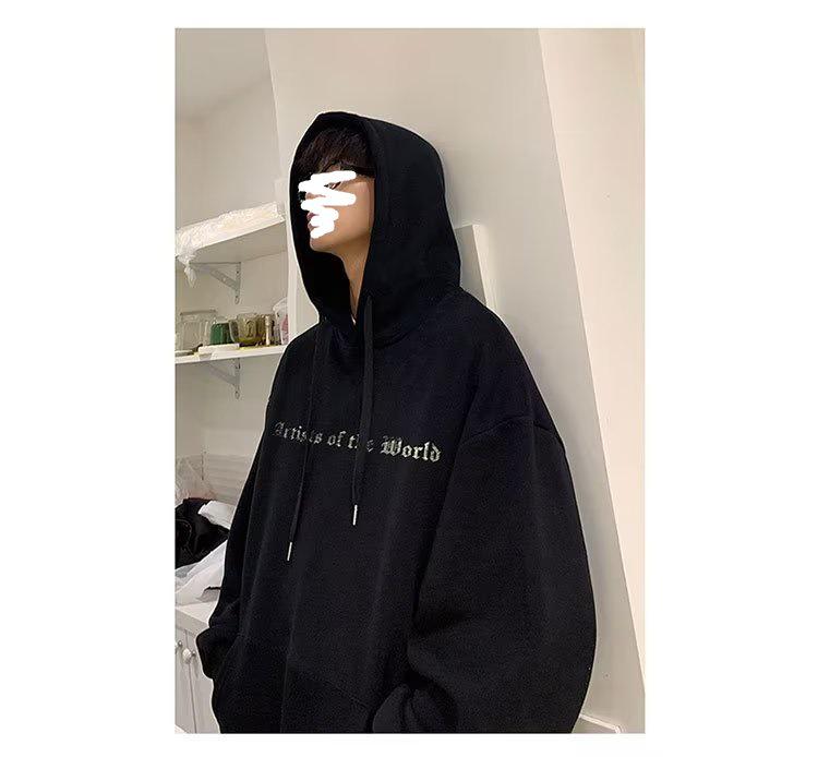 Pánská trendy fleecová mikina s kapucí: Ležérní bunda podzim/zima