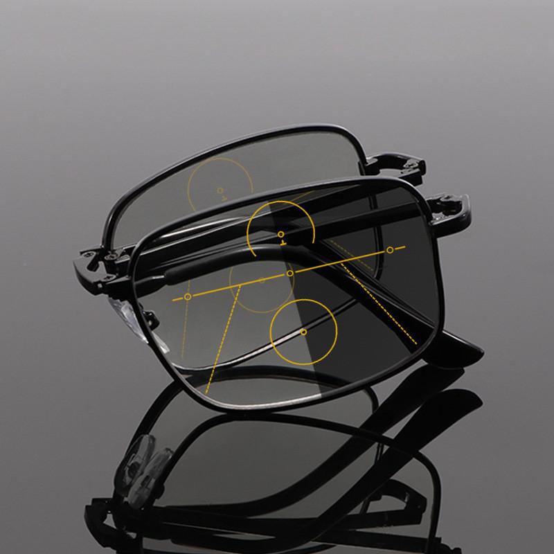 

Portable Dualuse Smart Reading Glasses With Auto Adjustment For Seniors And Outdoors чёрный