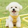 Pet Collars Trendy Premium Suede Dog Harness Leash Set-Adjustable Pet Chest Strap Soft Durable Puppy Kitten Fashion Accessories