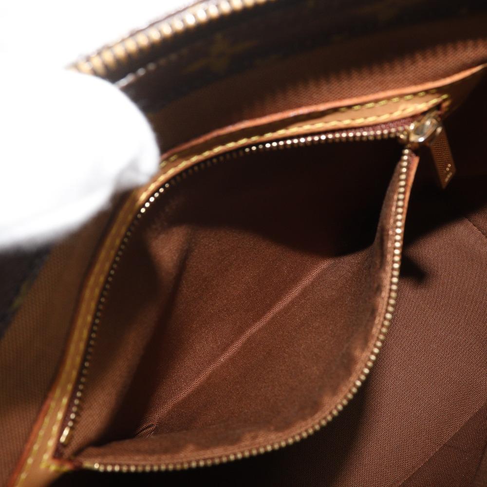 LOUIS VUITTON Hippo piano Tote Bag M51148 Brown Monogram canvas Women Used