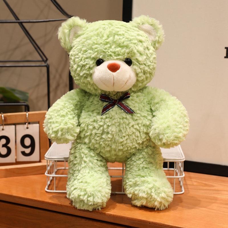 Cute cute bear teddy bear doll plush toy hug bear doll children's doll birthday gift