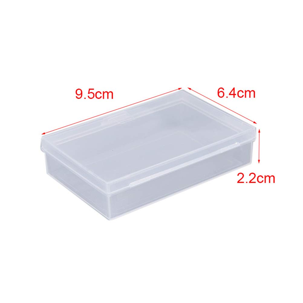 6 Stück Plastikbox Spielkartenbehälter Aufbewahrungskoffer Poker Spielkartenbox