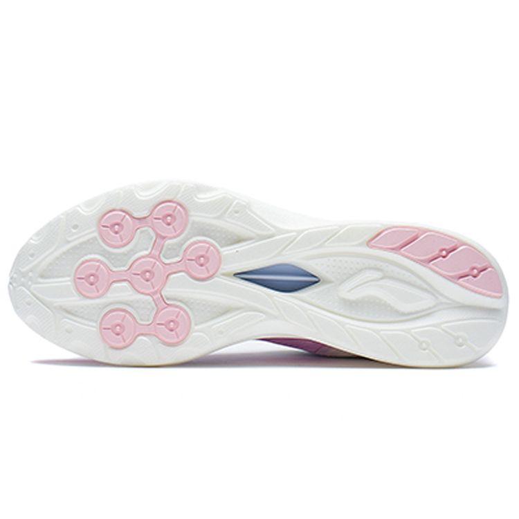 Li-Ning Lightweight LS Trendy Breathable Low-Top Sports Casual Shoes Women Sneakers White Pink Blue AGLS088-3