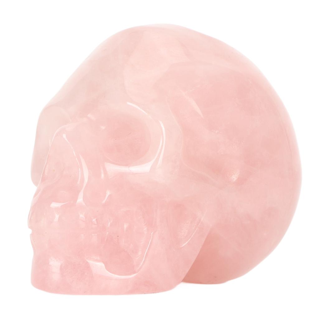 2 Inch Crystal Skull Head Hand Carved Polished Carving Skull Statue Miniature Skulls Ornaments for Meditation Relaxing